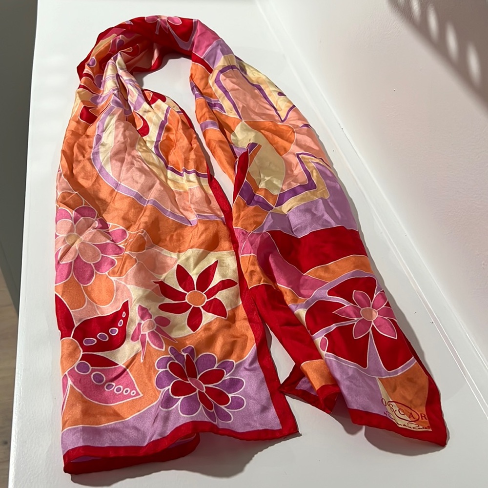 Oscar by Oscar de la Renta Silk Scarf